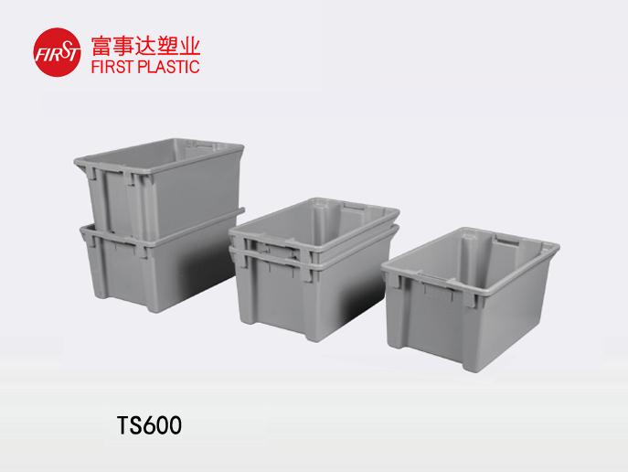 TS600翻转套叠美女91视频APP入口周转箱